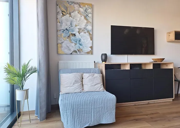 Modern With Swimming Pool In Hanza Tower By Renters *